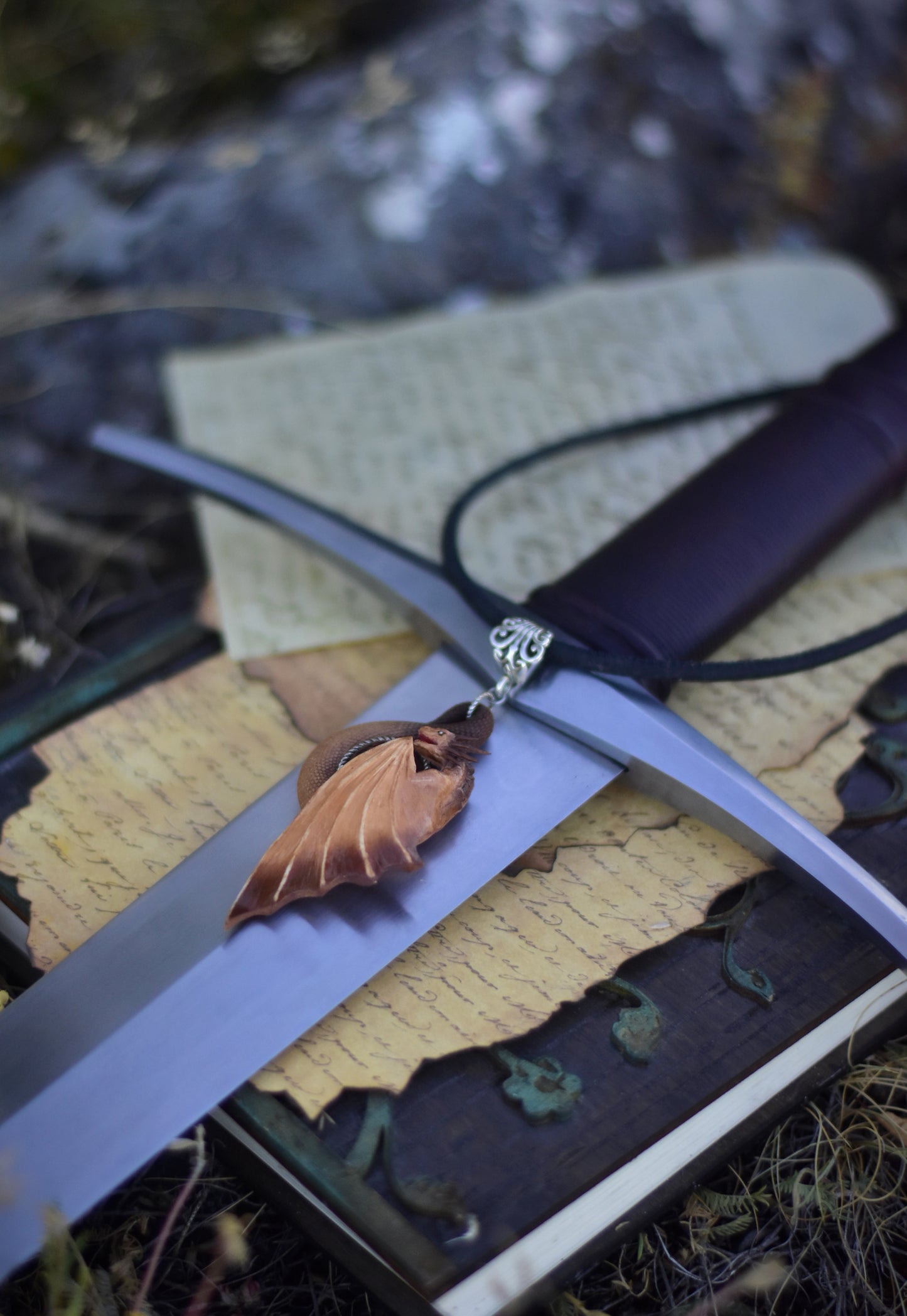 Umberborn Dragon Necklace