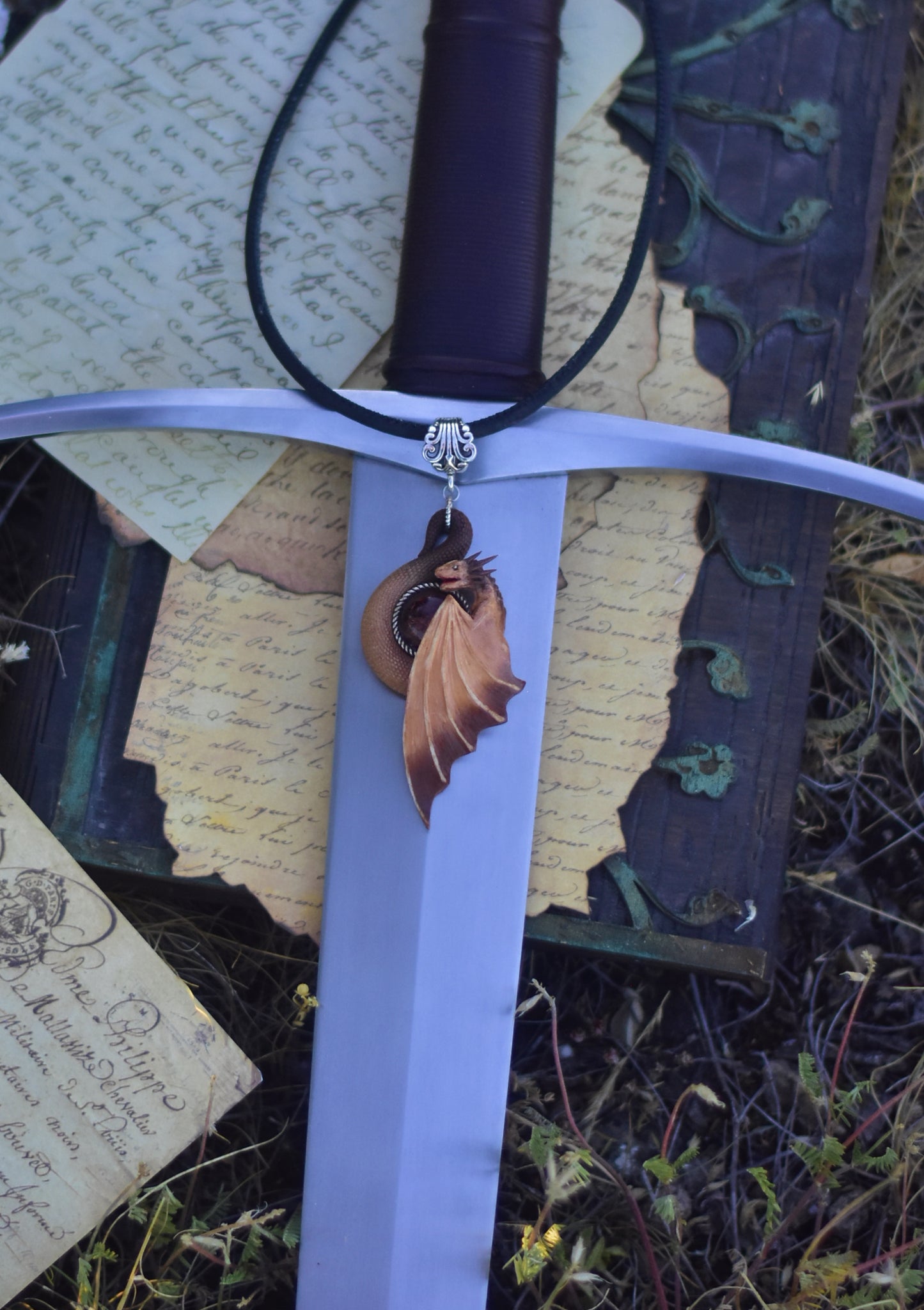 Umberborn Dragon Necklace