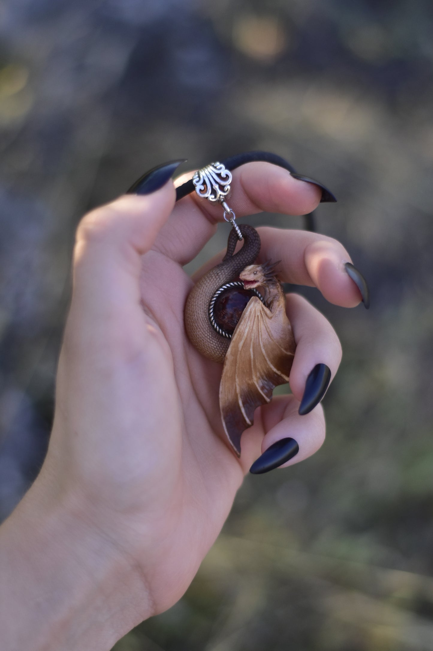Umberborn Dragon Necklace