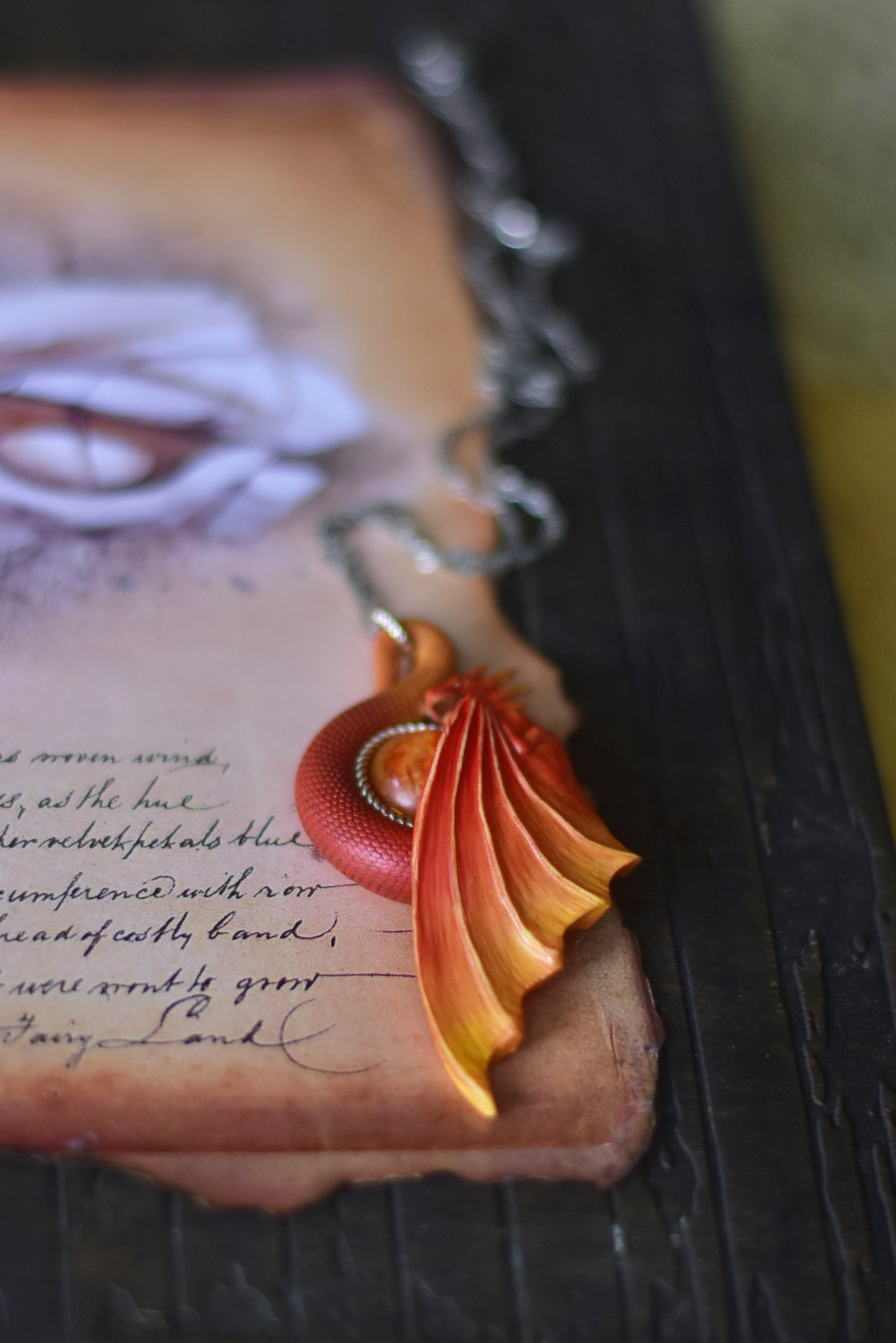 Inferno Dragon Necklace