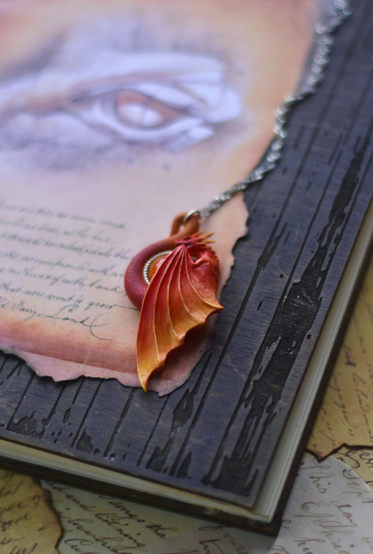 Inferno Dragon Necklace
