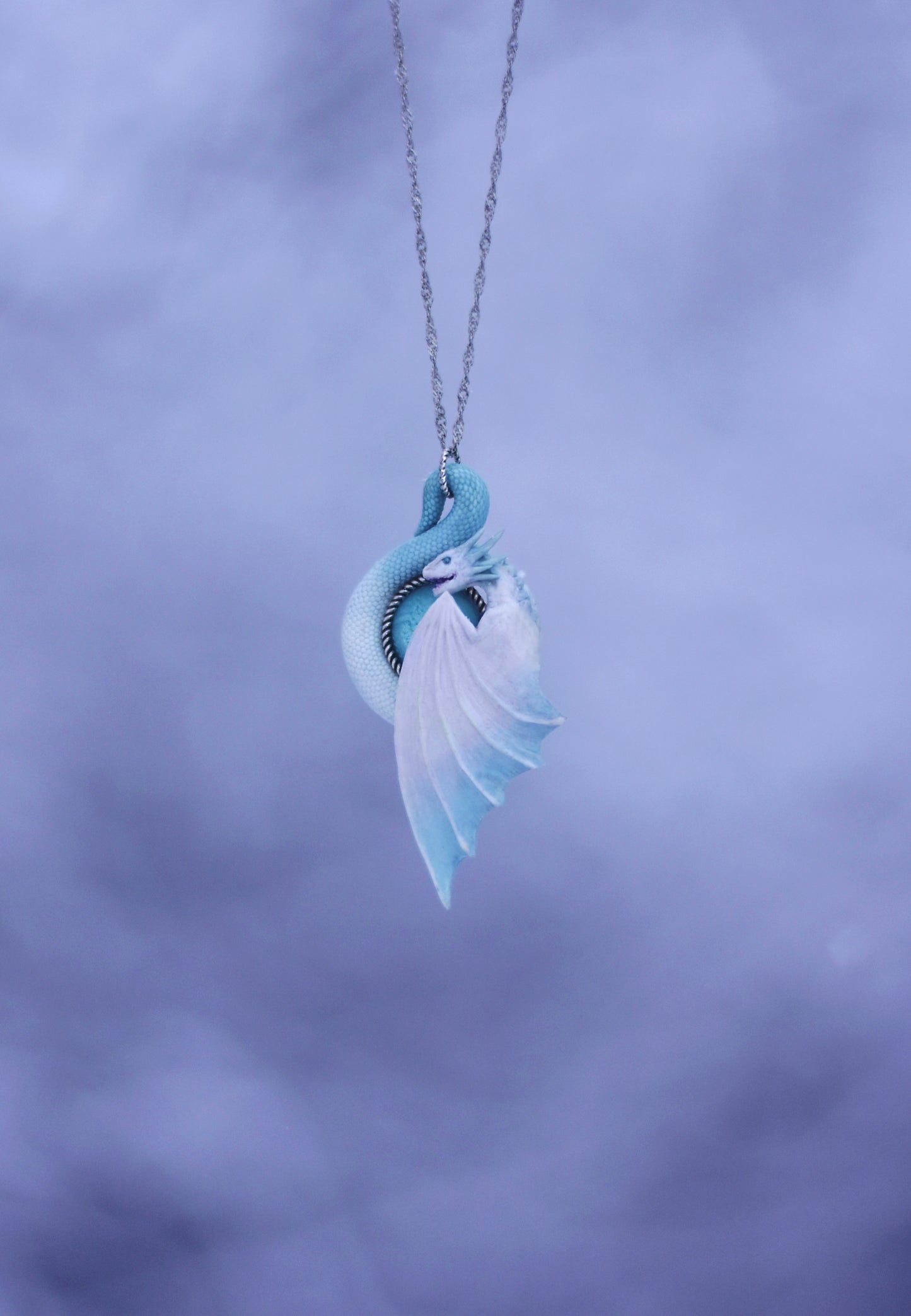 Ice Dragon Necklace