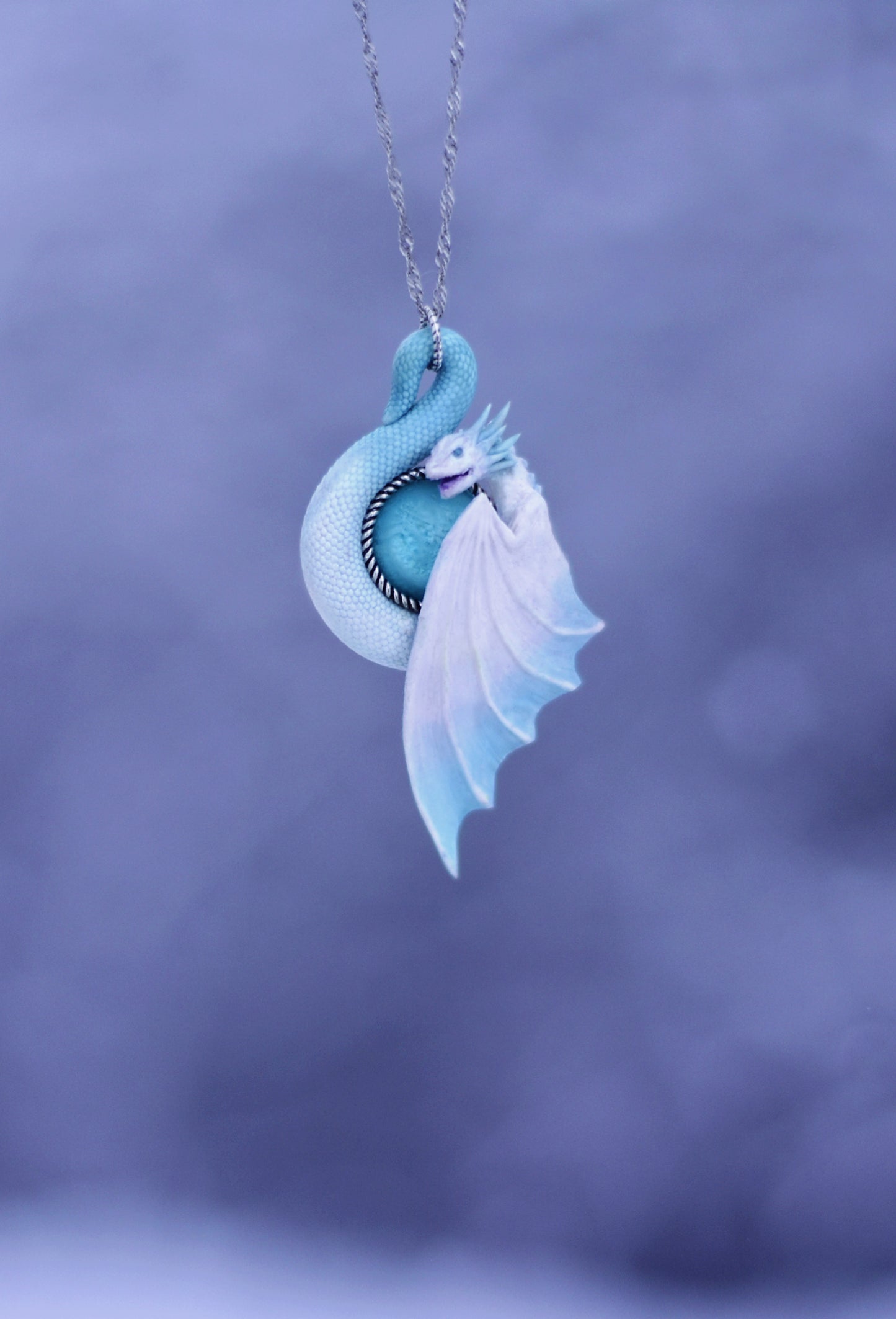 Ice Dragon Necklace