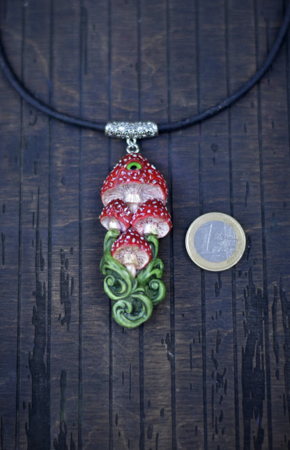 Magical Mushroom Necklace