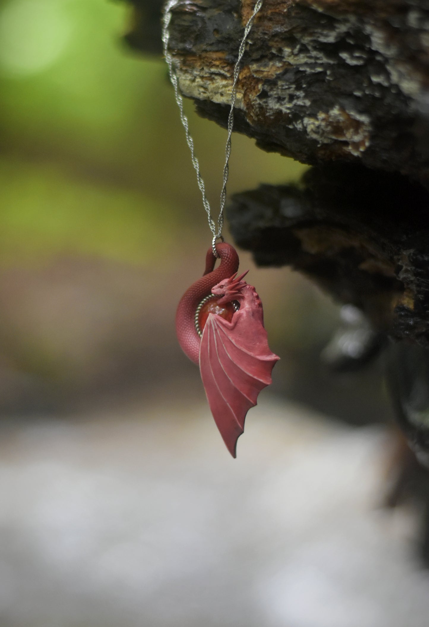 Red Dragon Necklace