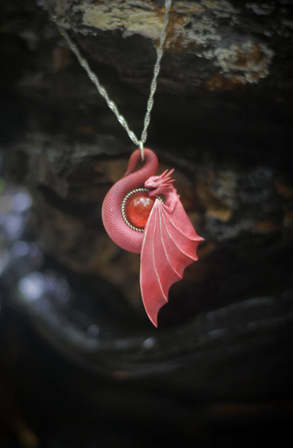 Red Dragon Necklace