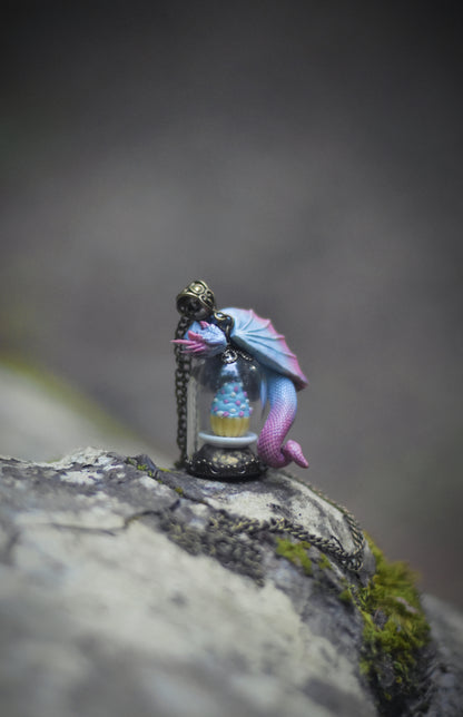 Cupcake Dragon Guardian Necklace