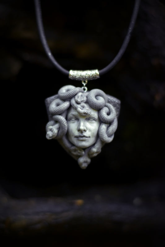 Medusa Head Necklace