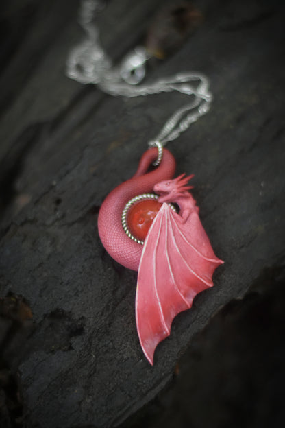 Red Dragon Necklace