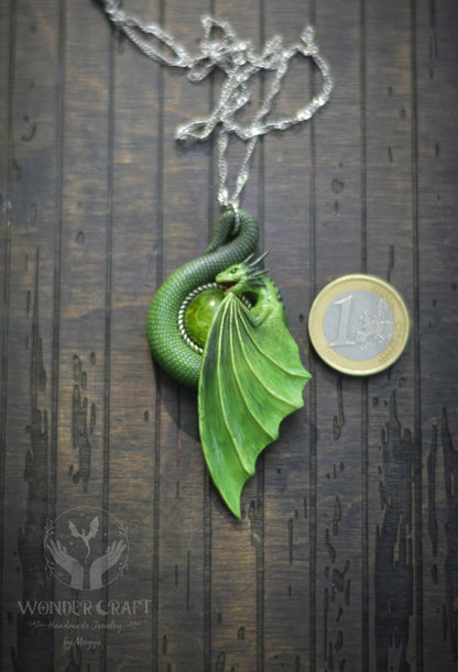 Green Dragon Necklace