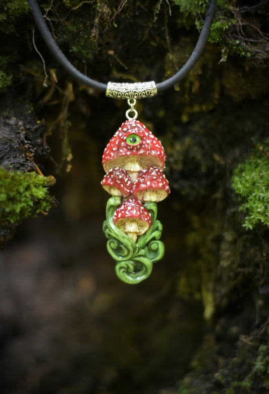 Magical Mushroom Necklace