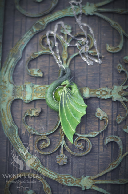 Green Dragon Necklace