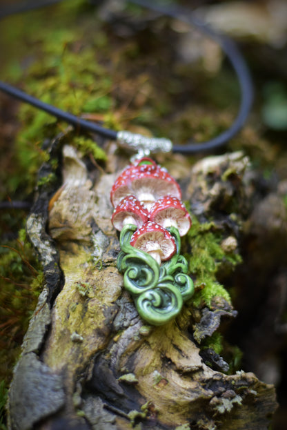 Magical Mushroom Necklace