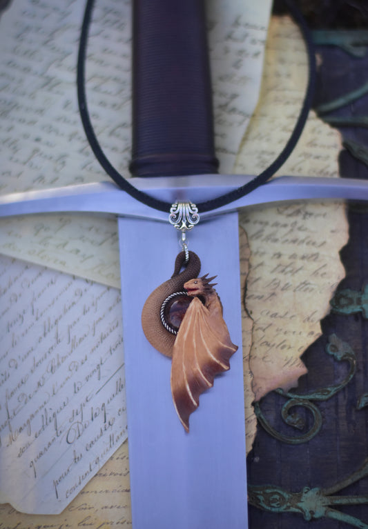 Umberborn Dragon Necklace