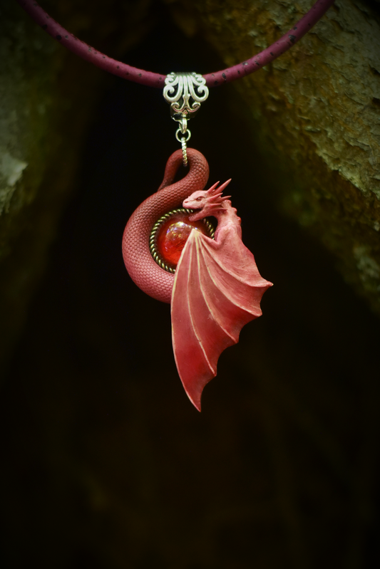 Red Dragon Necklace