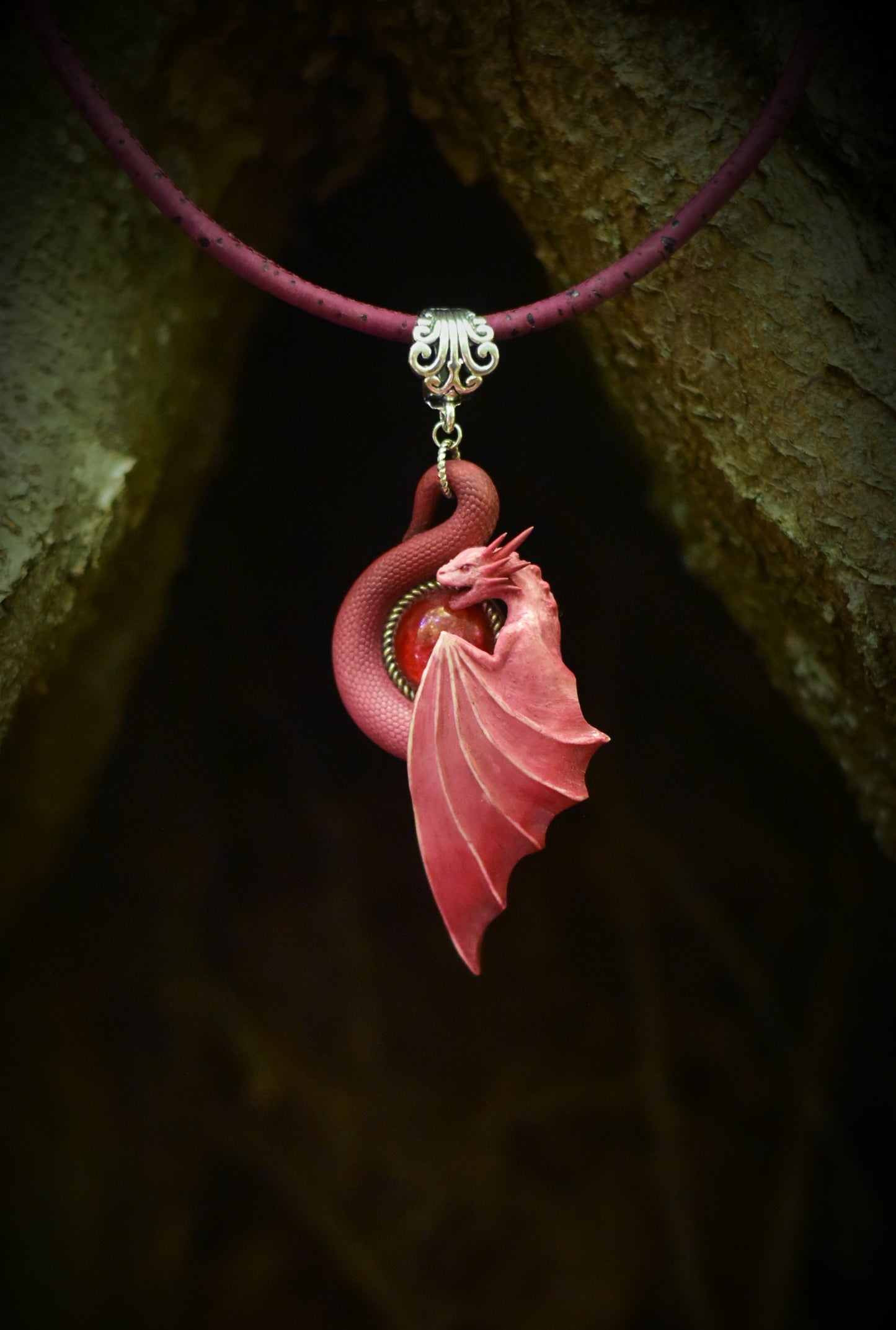 Red Dragon Necklace