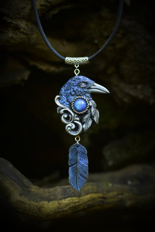 Raven Spirit Necklace