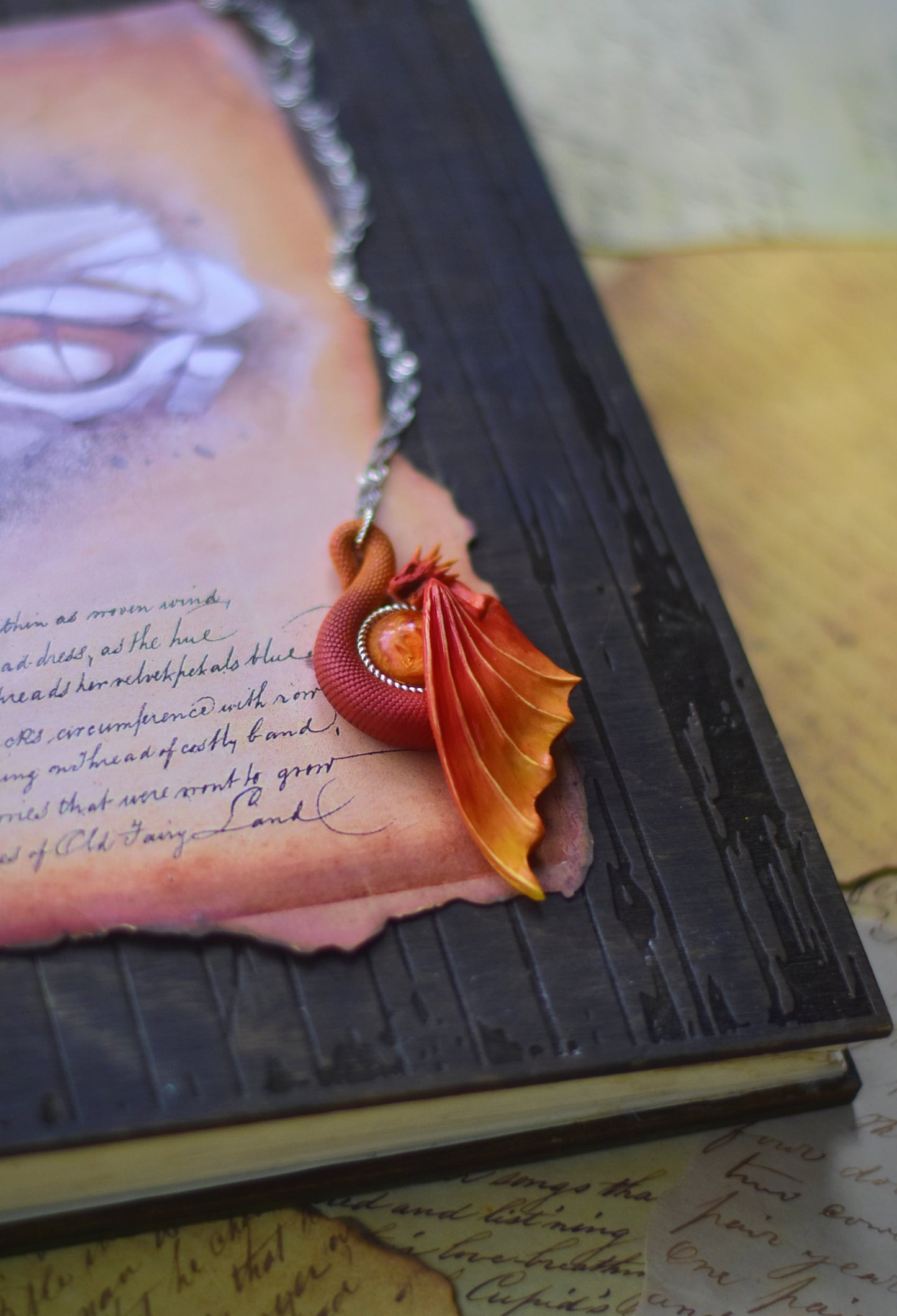 Inferno Dragon Necklace