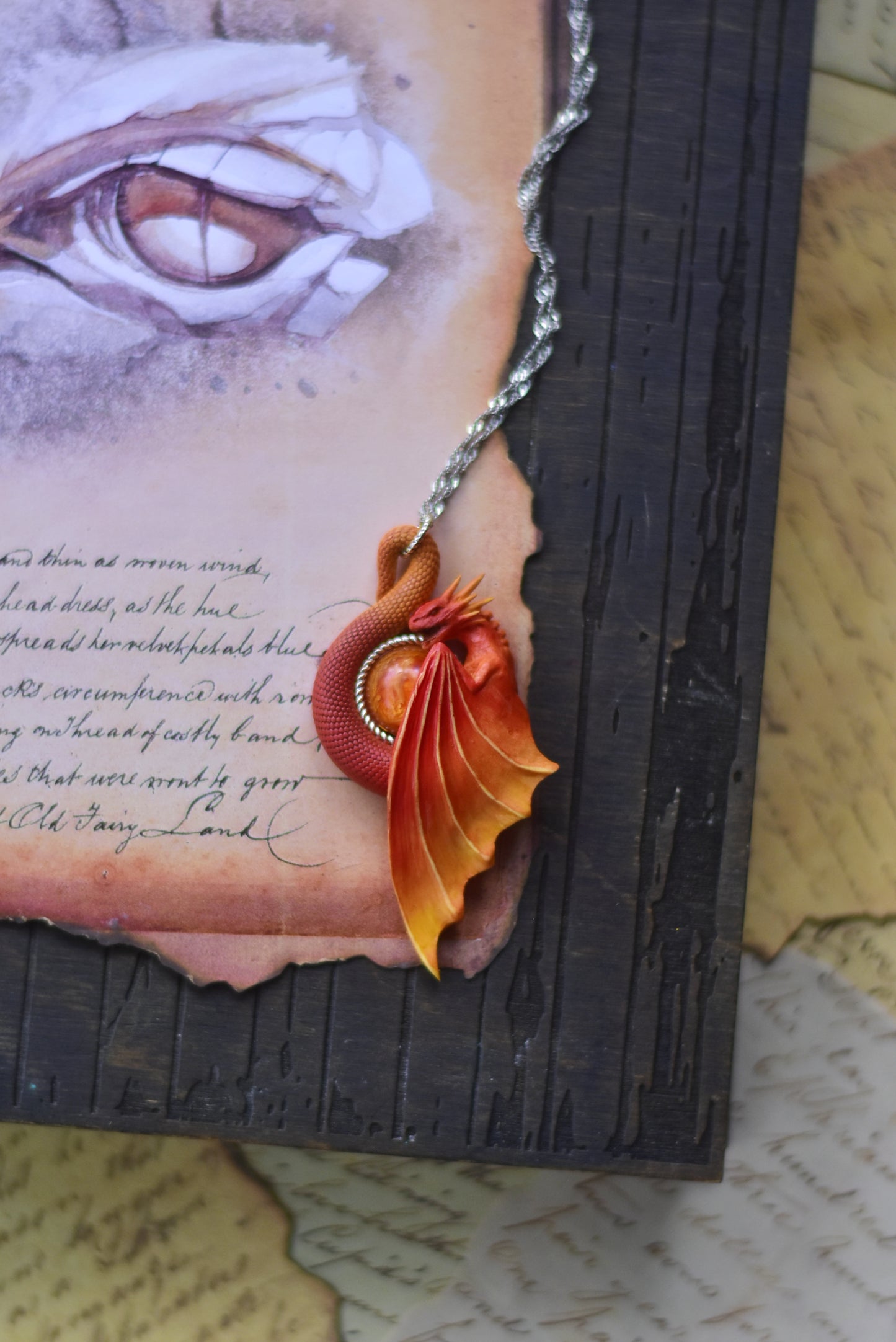 Inferno Dragon Necklace