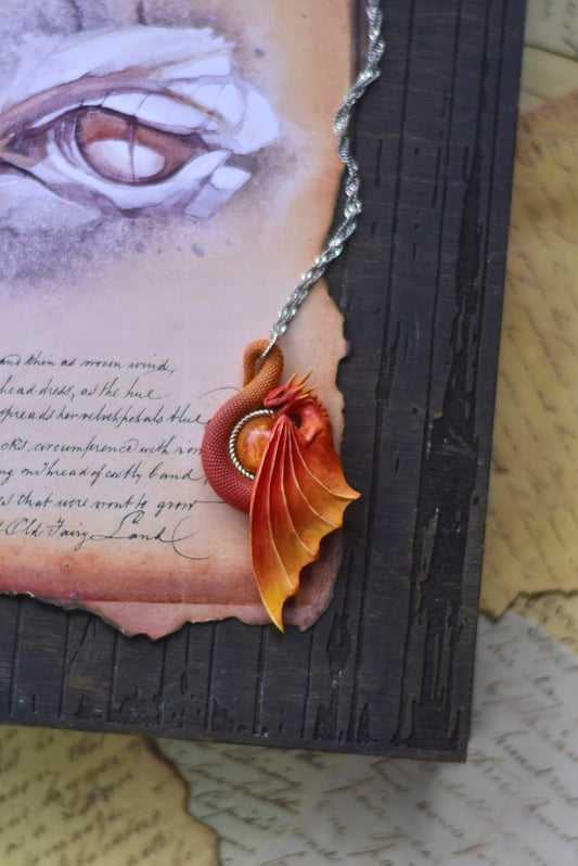 Inferno Dragon Necklace