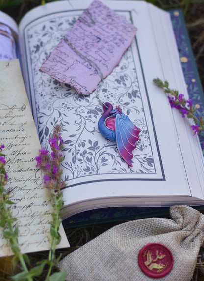 Skybloom Dragon Necklace