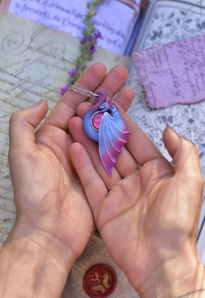 Skybloom Dragon Necklace
