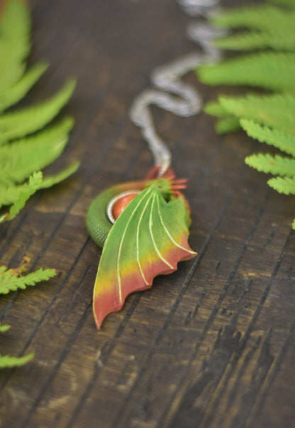 Sylvanflame Dragon Necklace