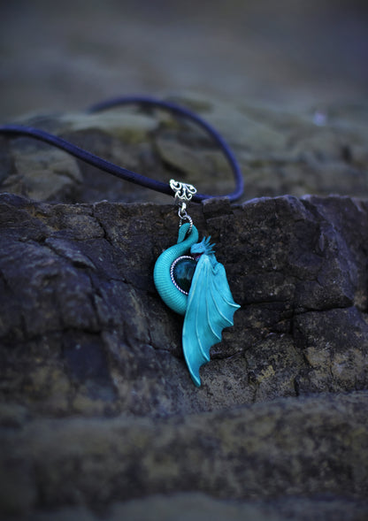 Tideborn Dragon Necklace