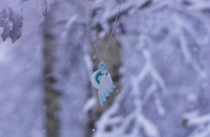 Ice Dragon Necklace