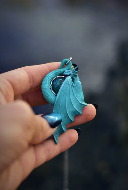 Tideborn Dragon Necklace