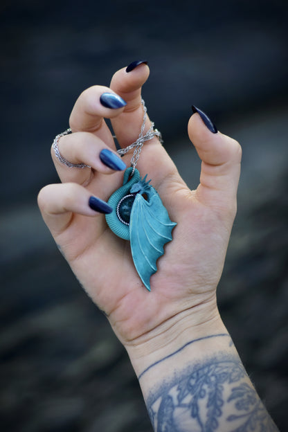 Tideborn Dragon Necklace