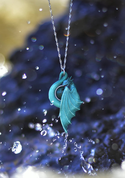Tideborn Dragon Necklace
