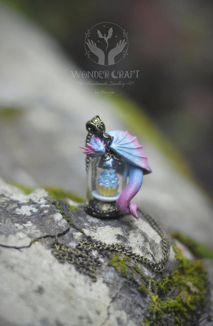 Cupcake Dragon Guardian Necklace