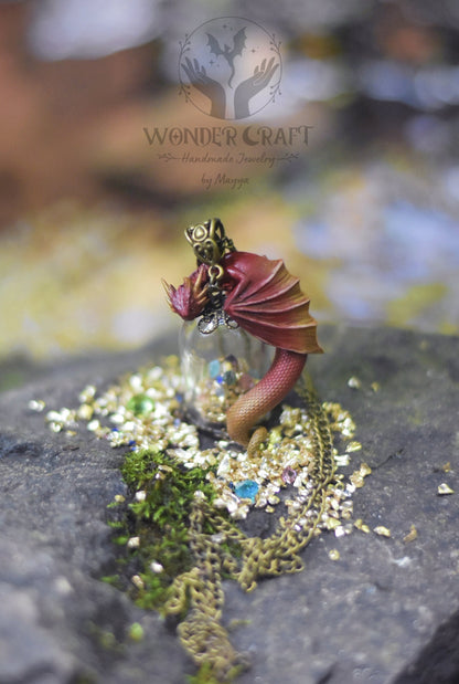 Treasure Hoard Dragon Guardian Necklace