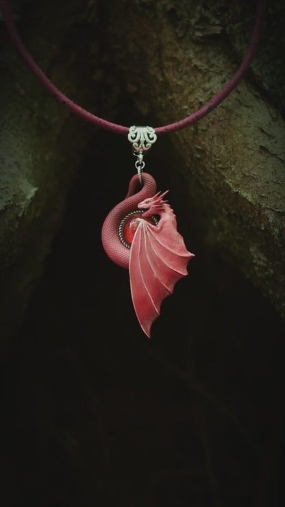 Red Dragon Necklace